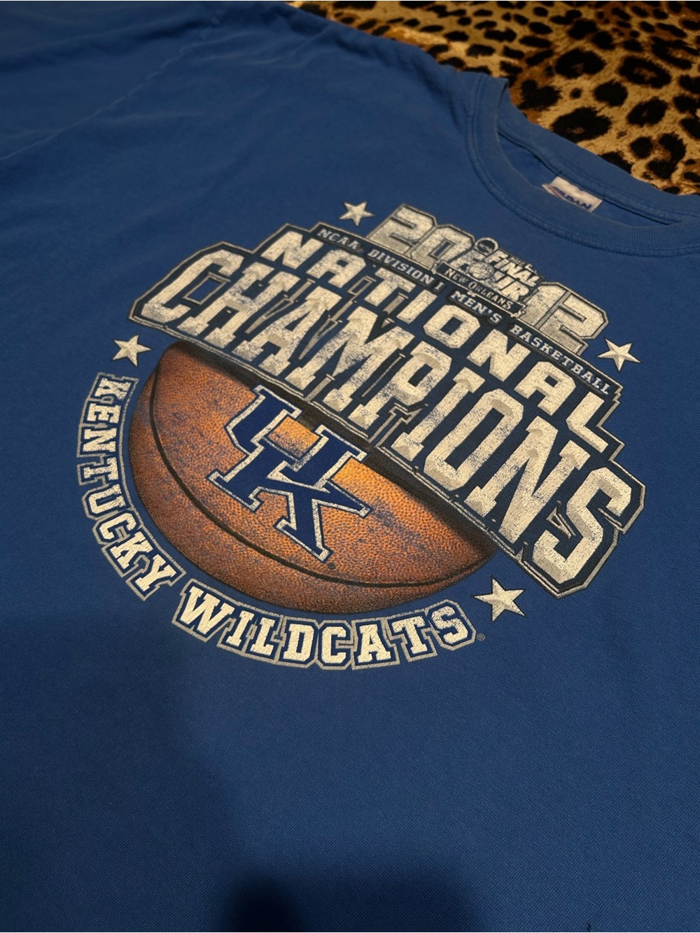 2012 NCAA University of Kentucky National Champions Graphic T Shirt - Picture 2 of 7